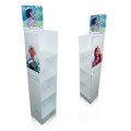 Customized Pop Cardboard Display Stand, Store Paper Display Shelf